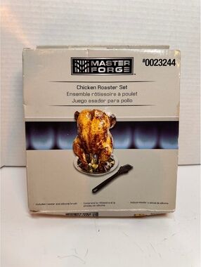 Master Forge Chicken Roaster Set Brand New